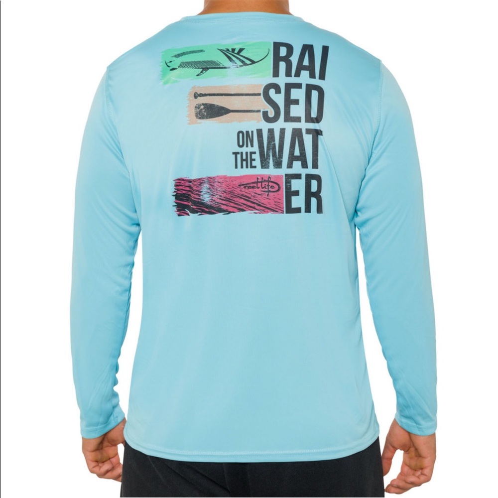 Reel life sun defender uv shirt